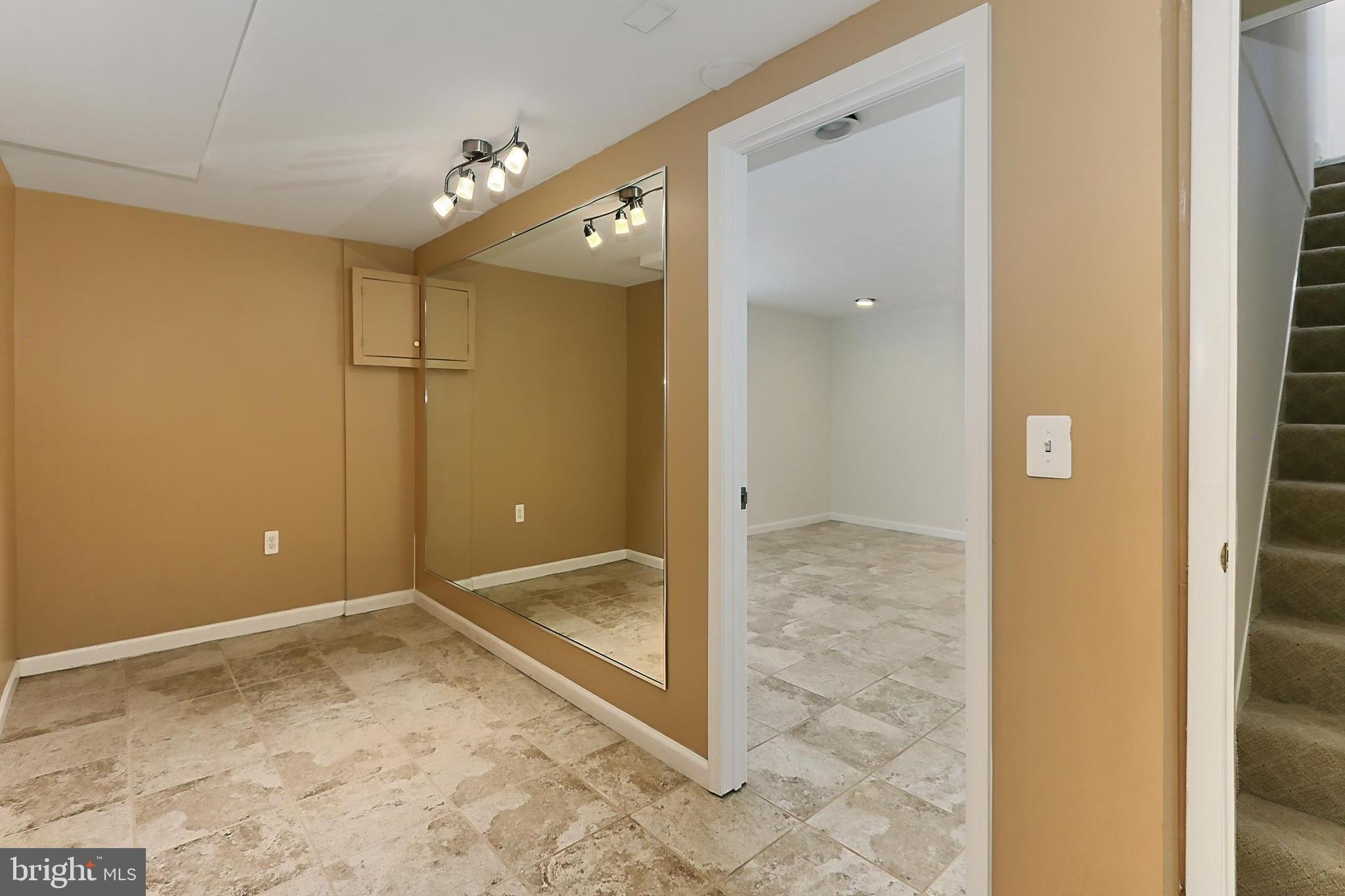 3304 Annandale Road Falls Church, VA 22042 - Photo 39 of 57 Lower Level Gym w/Mirrored Wall