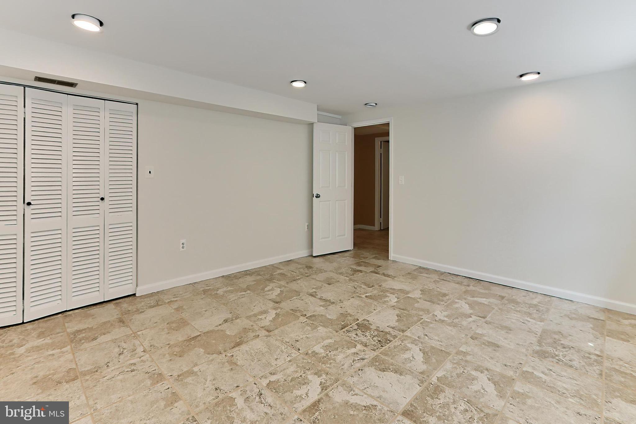 3304 Annandale Road Falls Church, VA 22042 - Photo 43 of 57 Lower Level Bedroom (4) w/Spacious Closet