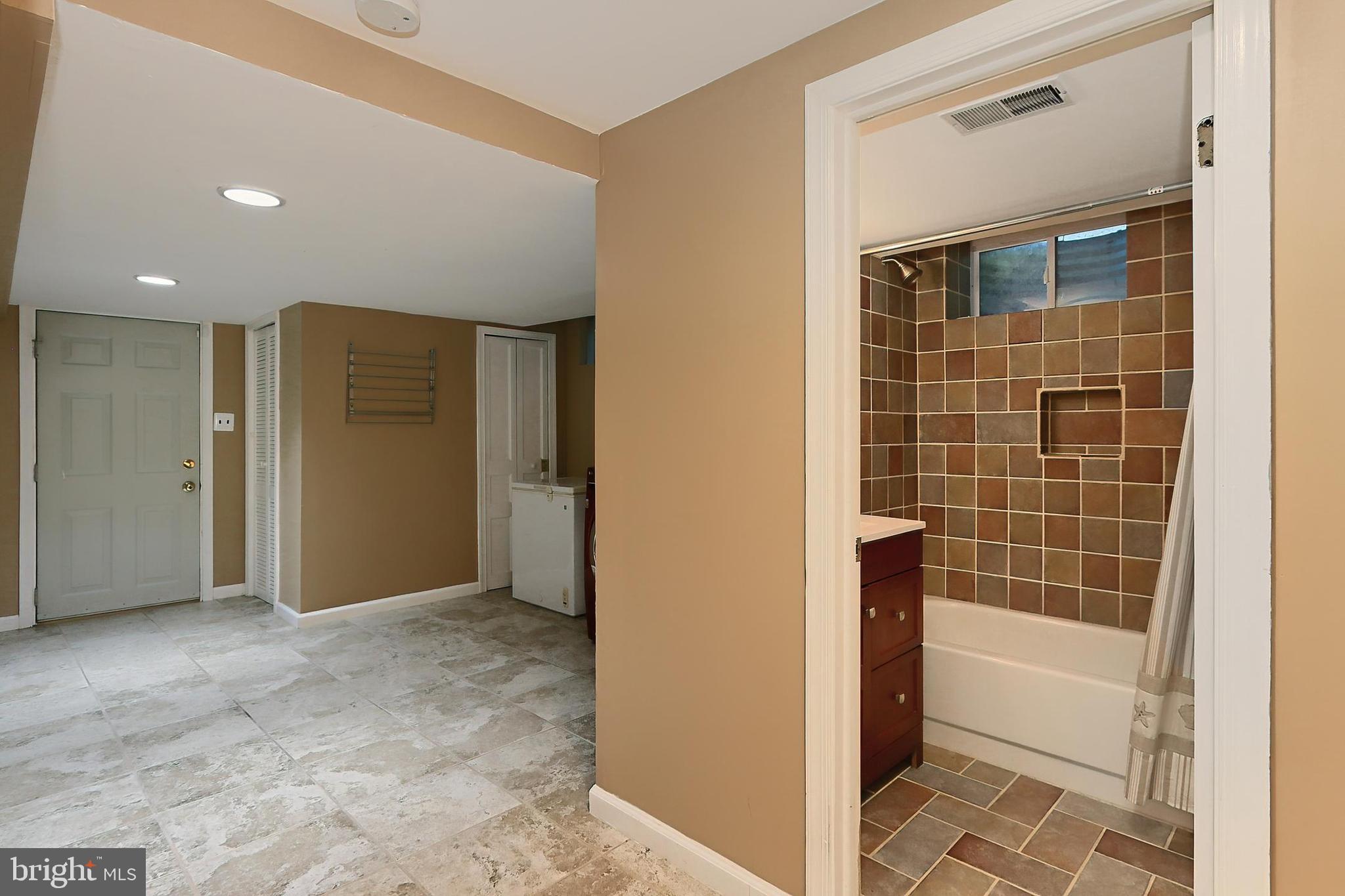 3304 Annandale Road Falls Church, VA 22042 - Photo 46 of 57 Lower Level Full Bath next to Laundry Room