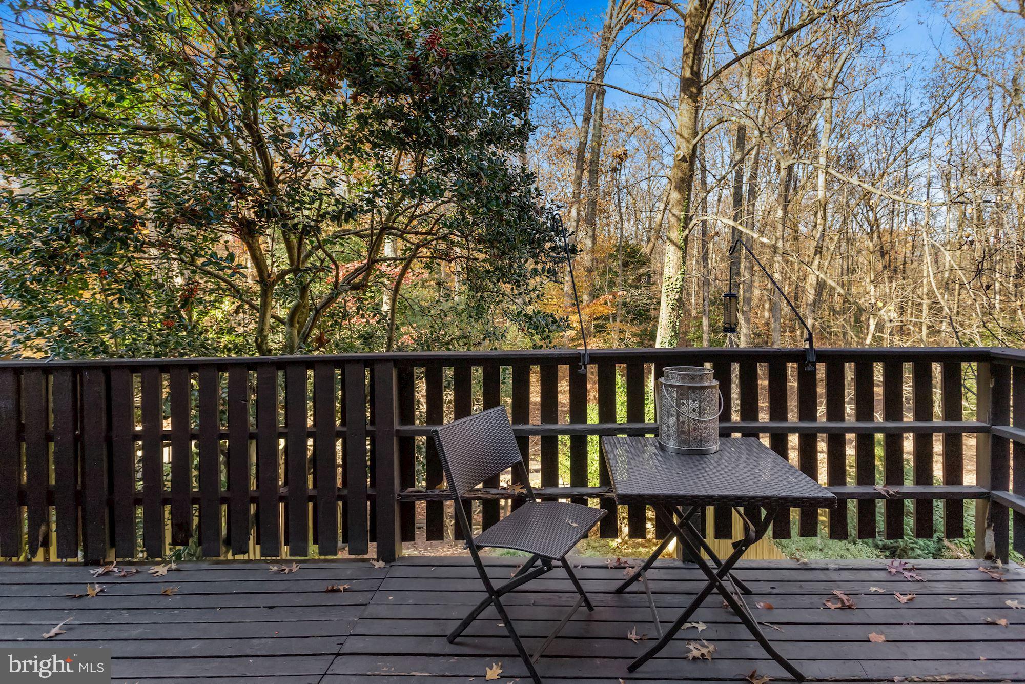 8017 Inverness Ridge Road Potomac, MD 20854 - Photo 18 of 19 Deck with views of trees