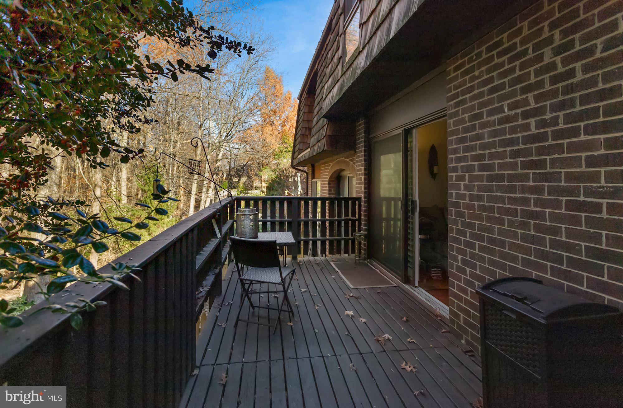 8017 Inverness Ridge Road Potomac, MD 20854 - Photo 19 of 19 Deck provides outdoor space