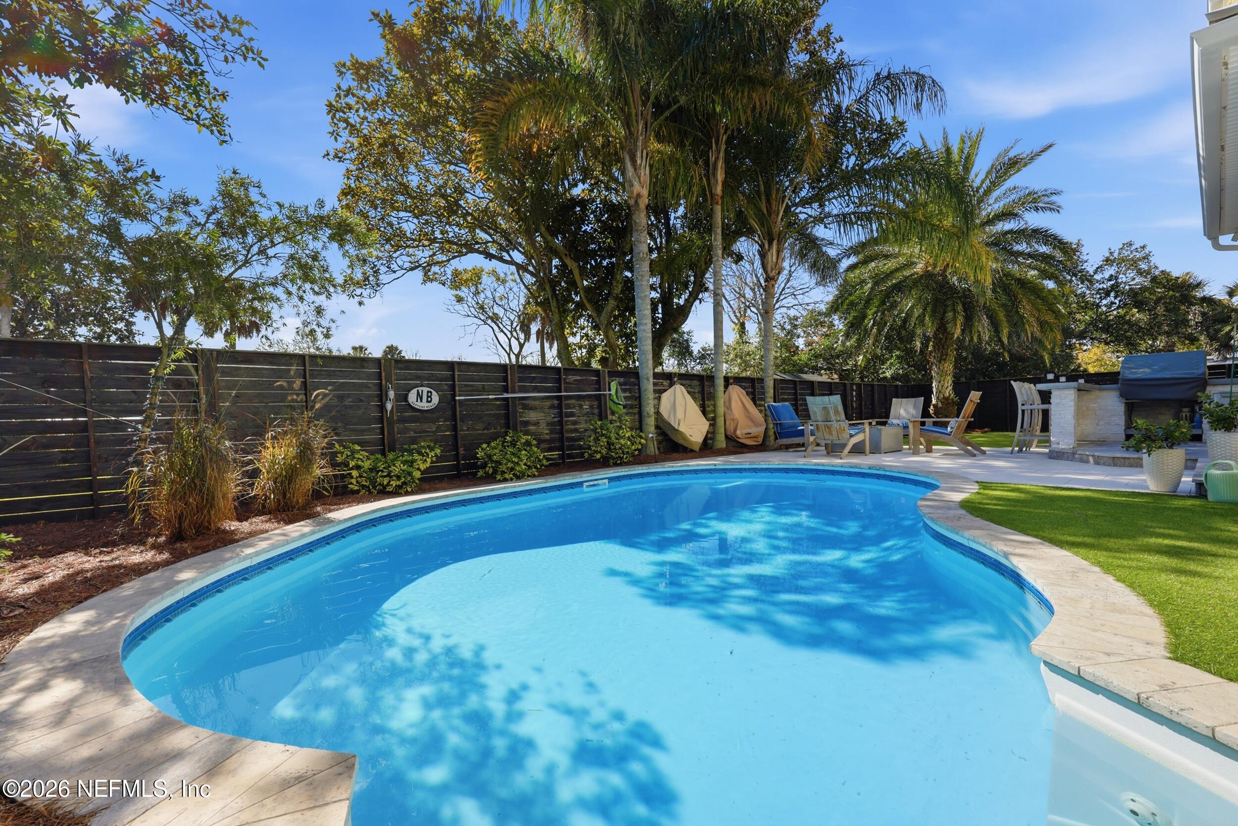 527 Florida Boulevard Neptune Beach, FL 32266 - Photo 49 of 84 Sparkling Pool