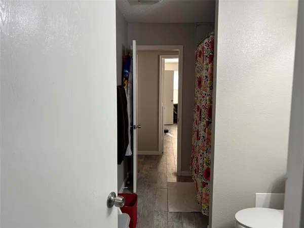 a bathroom with a toilet