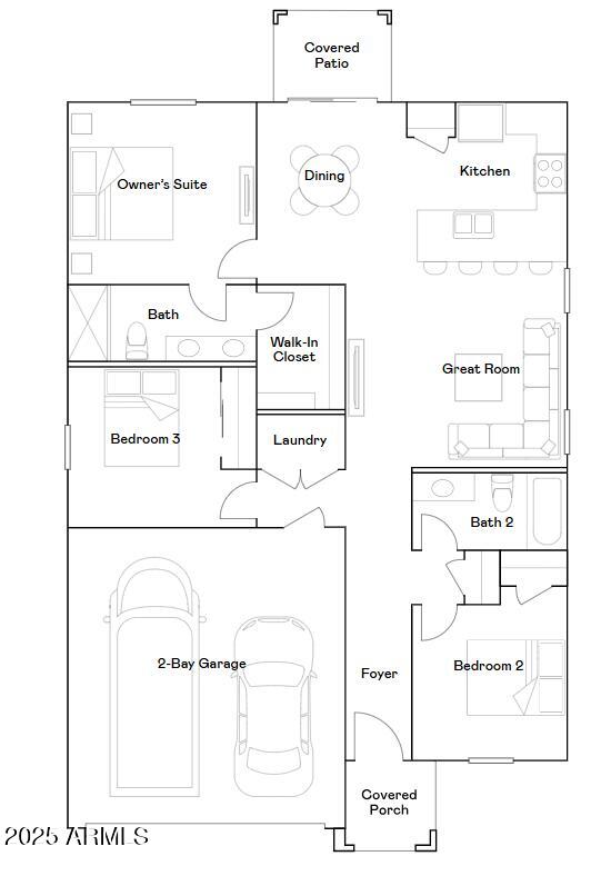 23413 West Bloch Road Buckeye, AZ 85326 - Photo 20 of 20 Floorplan