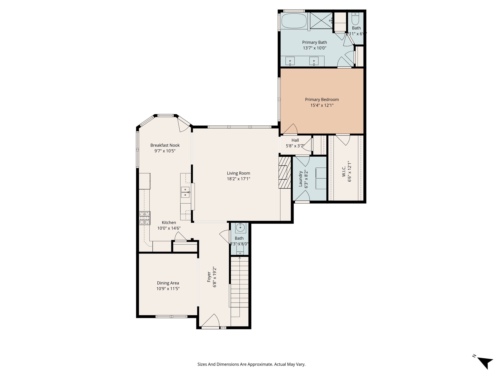 20938 Thistleberry Lane Spring, TX 77379 - Photo 43 of 45 First Floor Plan