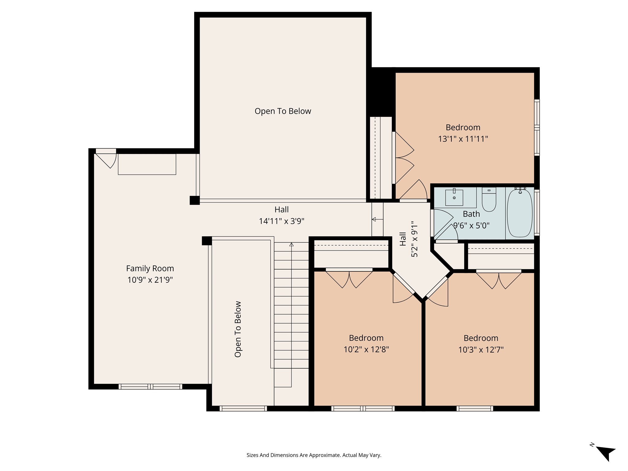 20938 Thistleberry Lane Spring, TX 77379 - Photo 44 of 45 Second Floor Plan