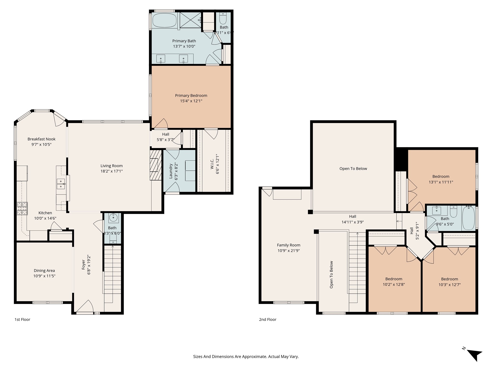 20938 Thistleberry Lane Spring, TX 77379 - Photo 45 of 45 Full Floor Plan