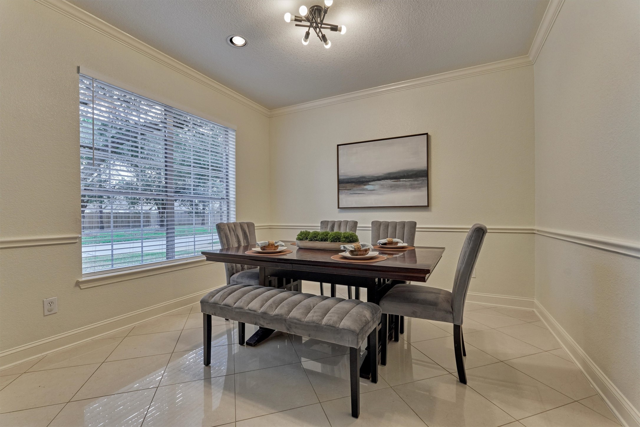 20938 Thistleberry Lane Spring, TX 77379 - Photo 9 of 45 Dining Room to your left as you enter with front facing windows. Perfect for holiday meals or an intimate dinner.