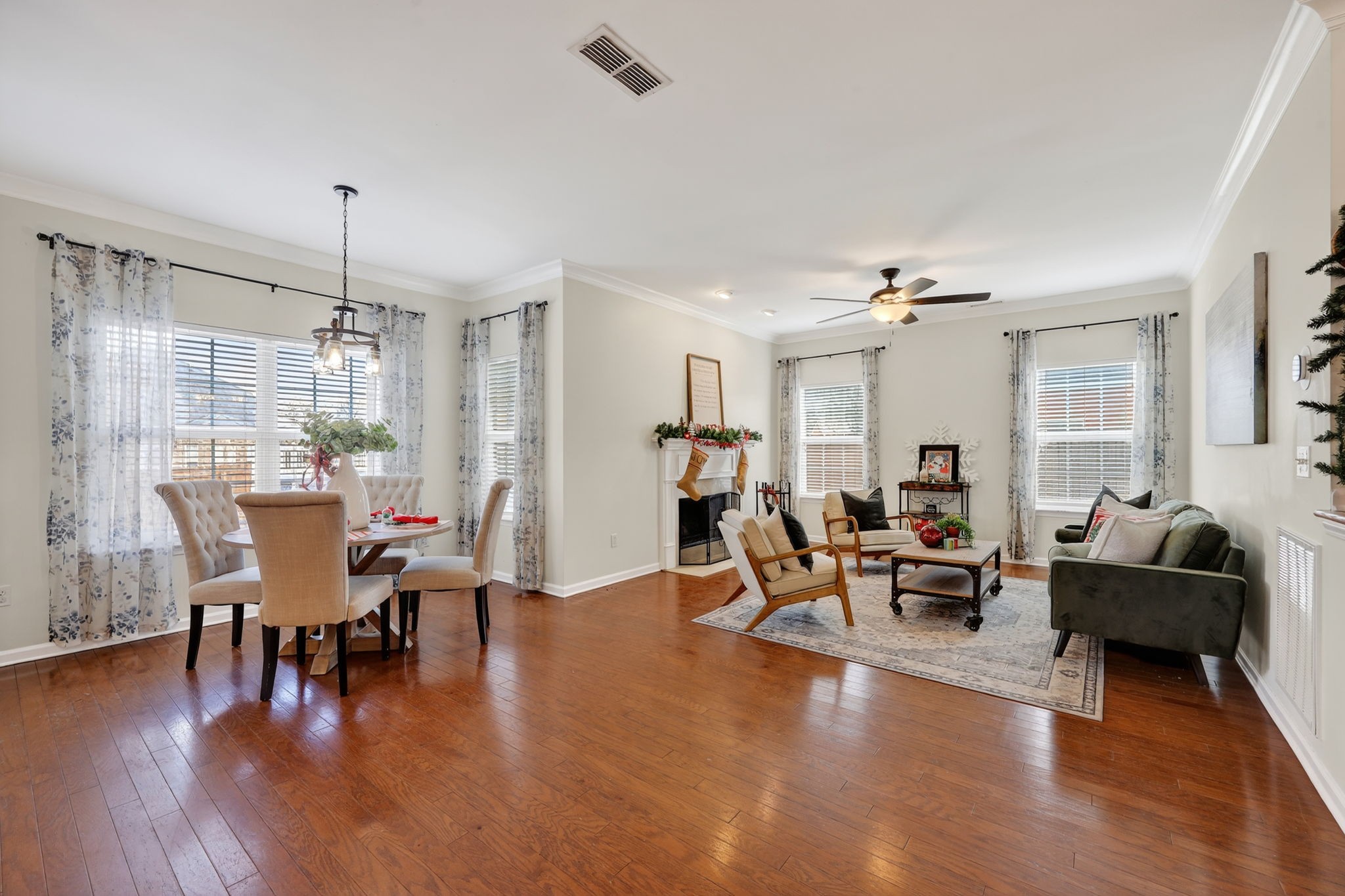 4093 Locerbie Circle Spring Hill, TN 37174 - Photo 11 of 51 a living room with furniture and wooden floor