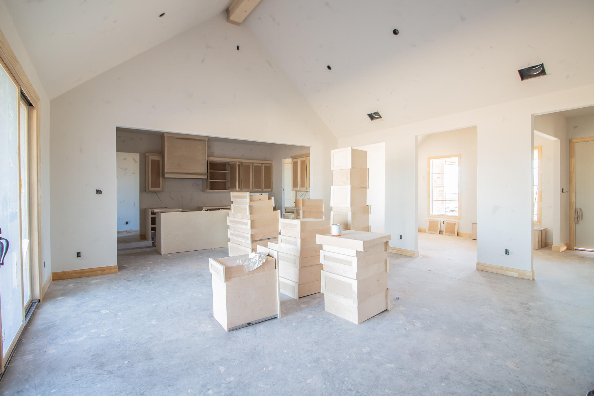 309 Juniper New Home, TX 79381 - Photo 8 of 24 a living room with furniture and a large window