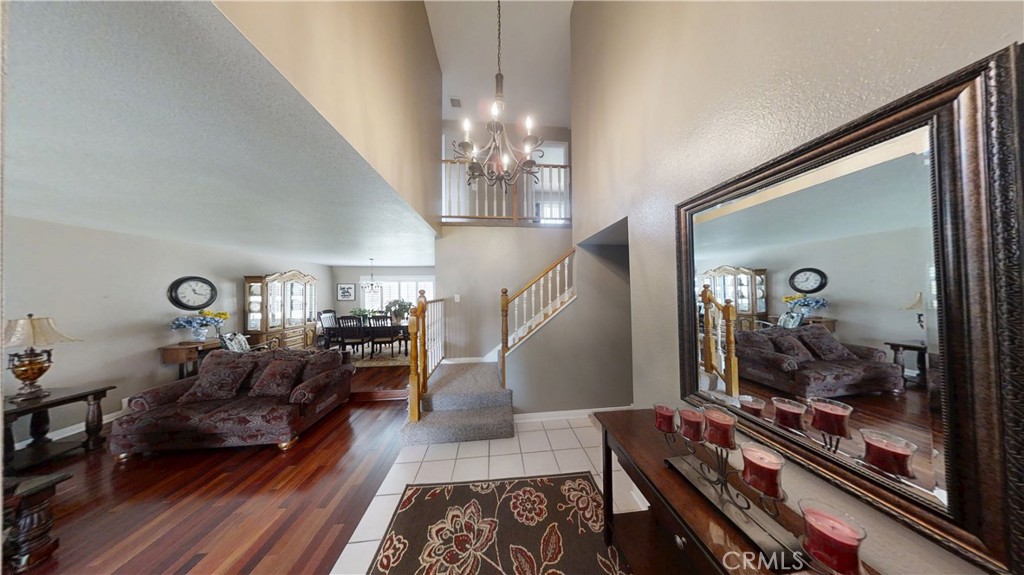 140 Channing Street Redlands, CA 92373 - Photo 3 of 32 View into living room and stair case