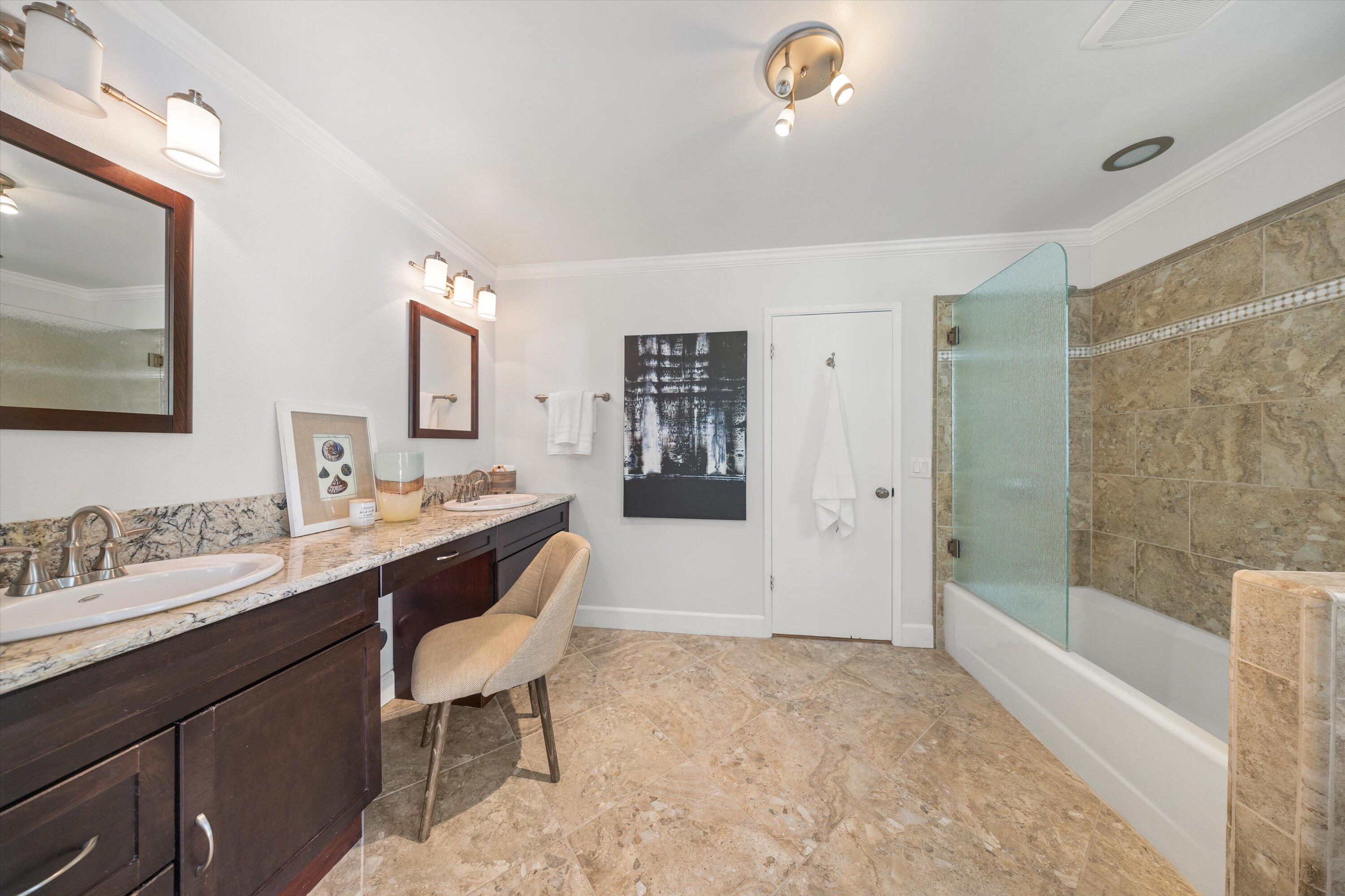 4530 Via Clarice Santa Barbara, CA 93111 - Photo 24 of 28 a bathroom with a sink and a mirror