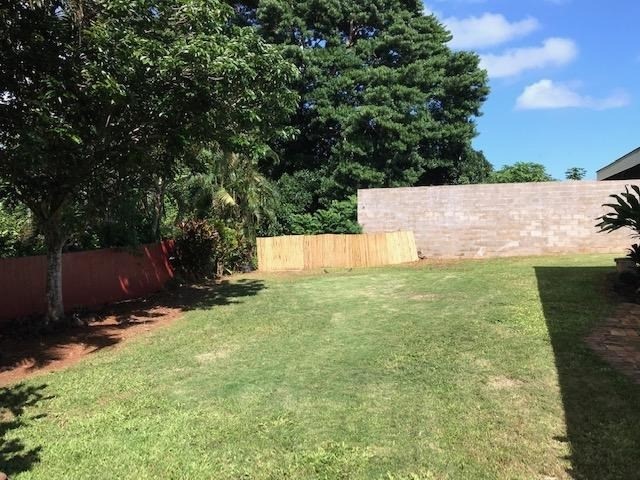 6050 Kapahi Road, Unit B Kapaa, HI 96746 - Photo 24 of 29 a view of backyard with green space