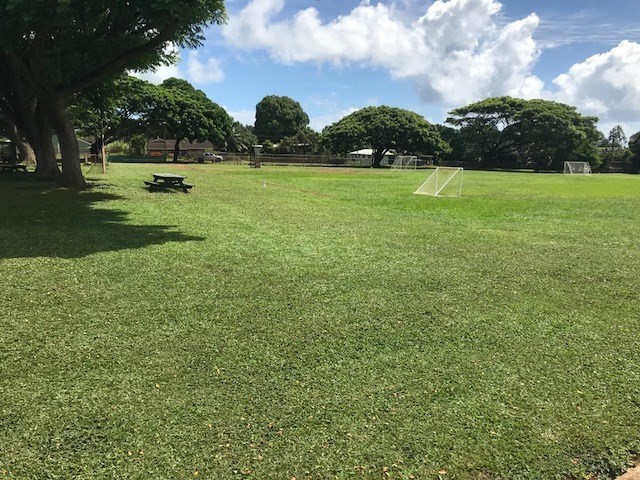 6050 Kapahi Road, Unit B Kapaa, HI 96746 - Photo 27 of 29 a view of a golf course with a lake