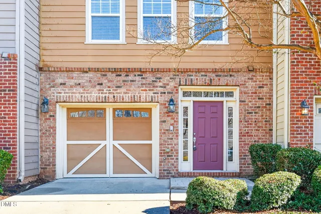 a front view of a building