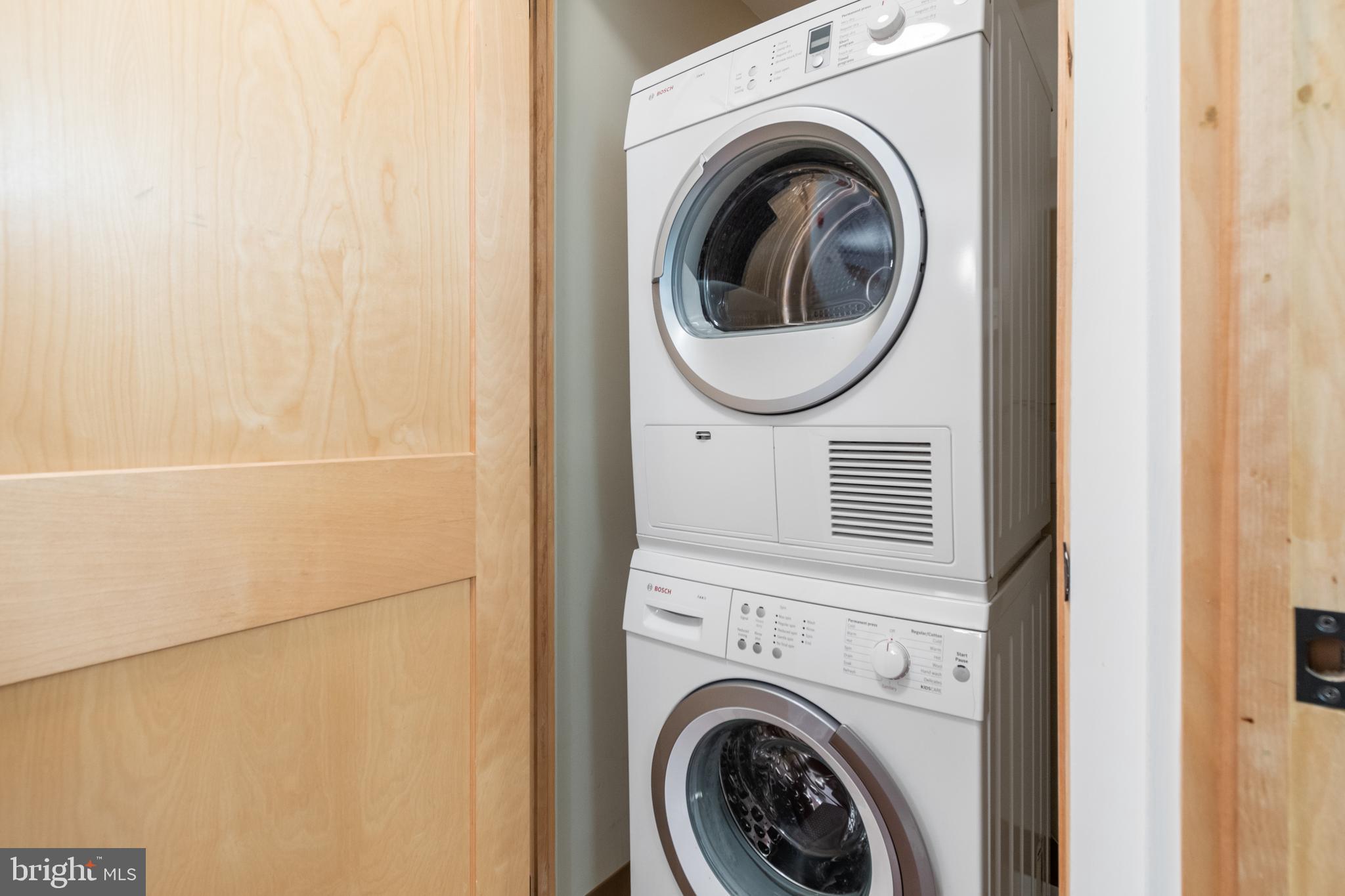 9610 Dewitt Drive, Unit B105 Silver Spring, MD 20910 - Photo 12 of 30 Bosch Washer & Dryer