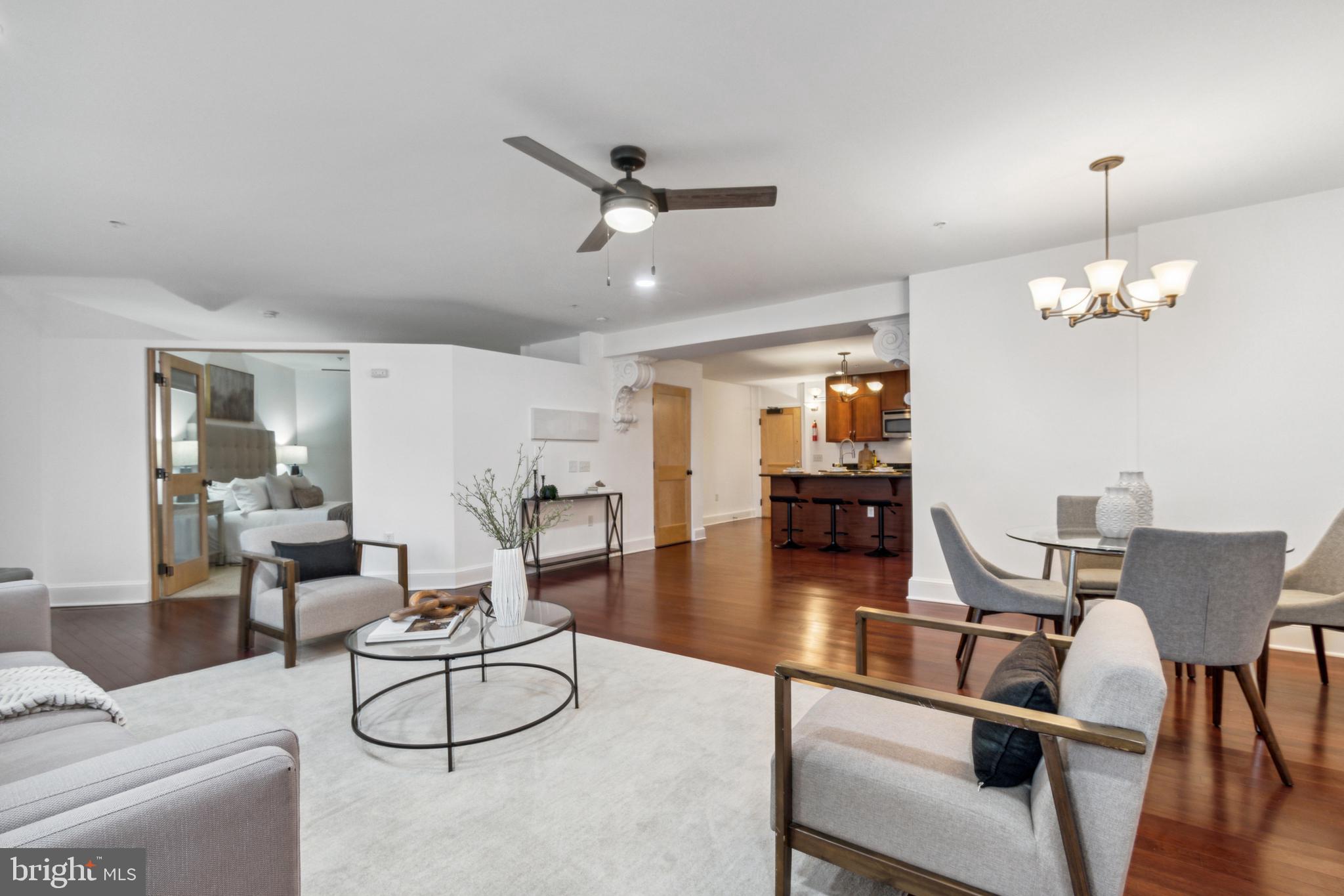 9610 Dewitt Drive, Unit B105 Silver Spring, MD 20910 - Photo 13 of 30 View from Living Room