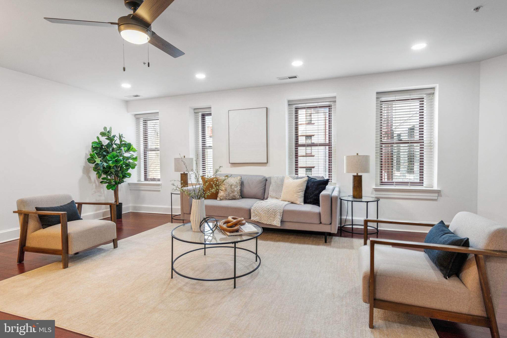 9610 Dewitt Drive, Unit B105 Silver Spring, MD 20910 - Photo 3 of 30 Large Living Room