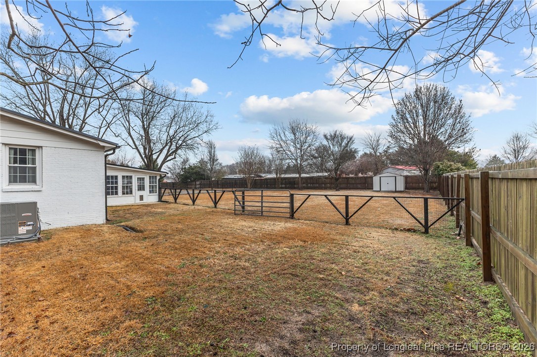 2060 Wade-Stedman Road Stedman, NC 28391 - Photo 28 of 41 a view of backyard with large trees