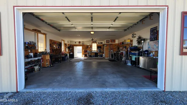a front view of a house with a hallway