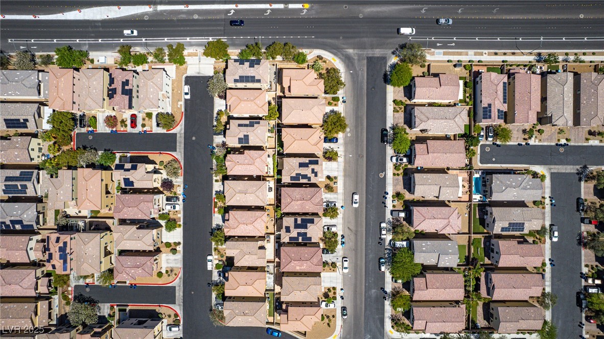 10519 Mann Street Las Vegas, NV 89141 - Photo 42 of 48 Aerial view of property's location featuring nearby suburban area