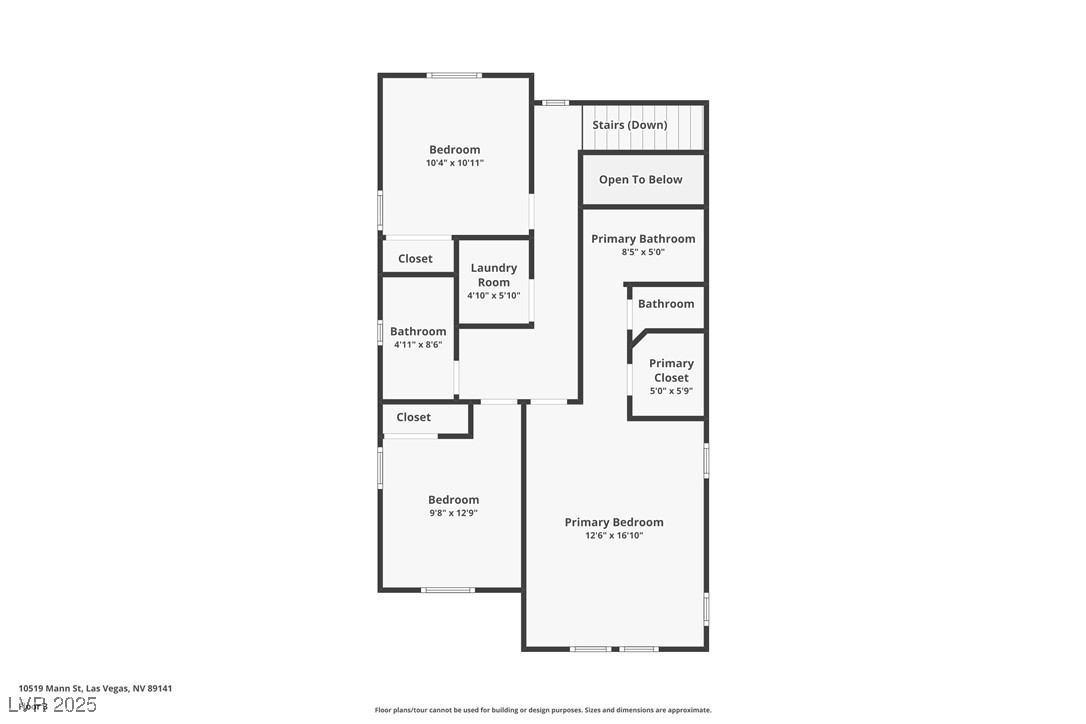 10519 Mann Street Las Vegas, NV 89141 - Photo 48 of 48 3rd Floor Floor Plan