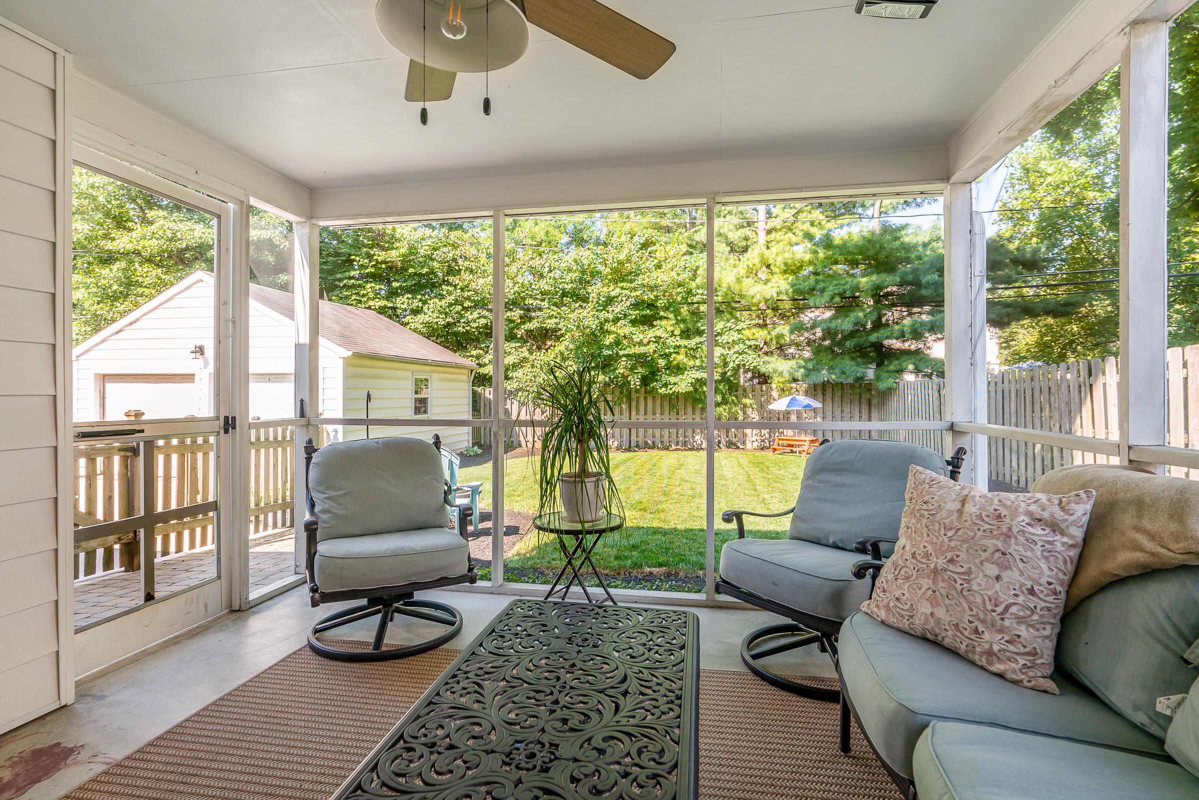 2641 York Road Columbus, OH 43221 - Photo 26 of 38 Screened in Porch