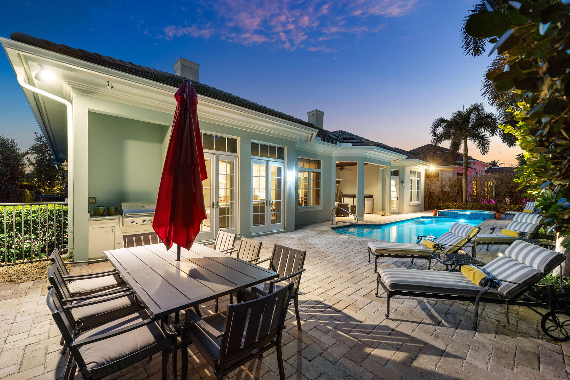 2460 Queen Palm Road Boca Raton, FL 33432 - Photo 59 of 69 2460_Queen_Palm Road_Dusk_14