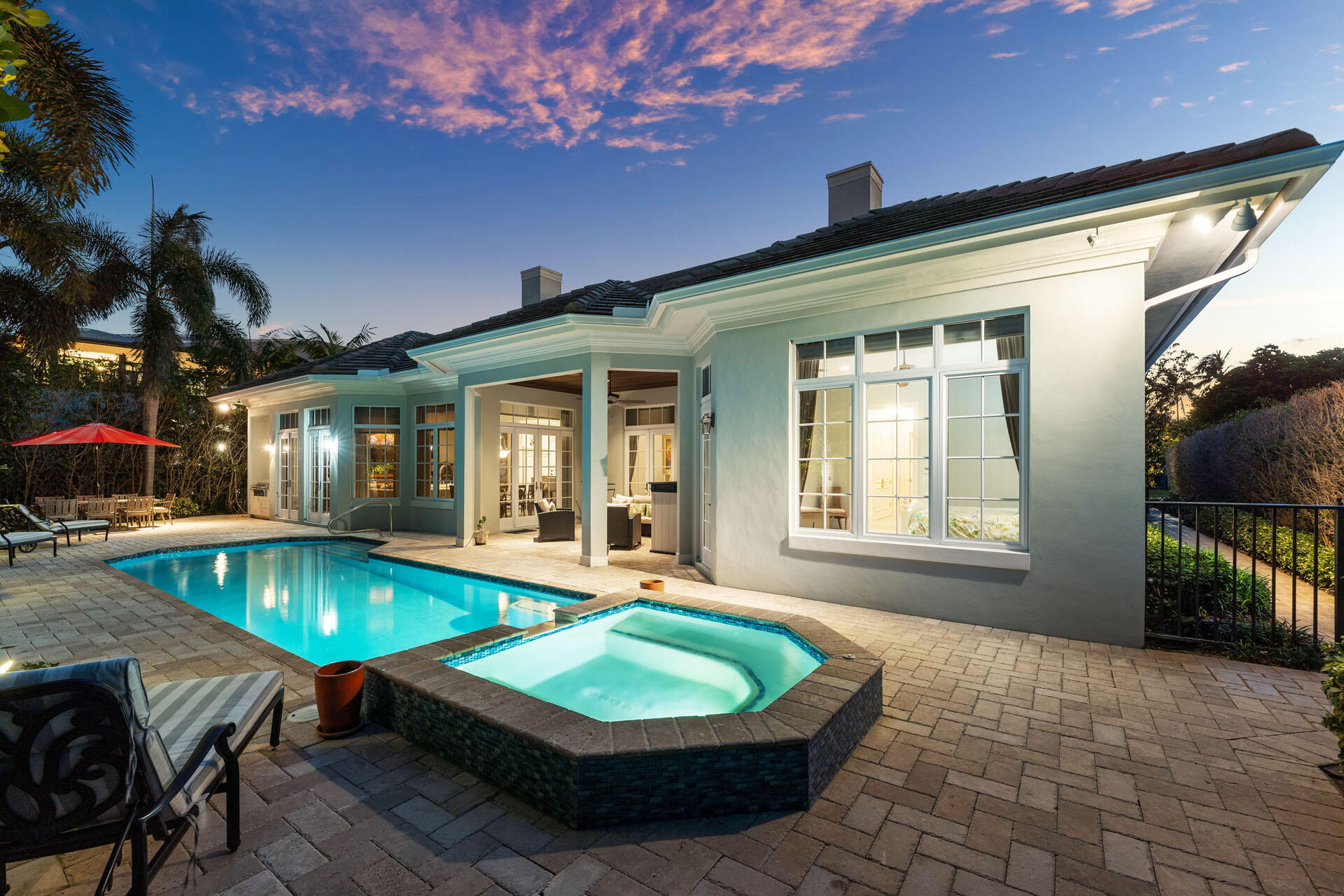 2460 Queen Palm Road Boca Raton, FL 33432 - Photo 61 of 69 2460_Queen_Palm Road_Dusk_16