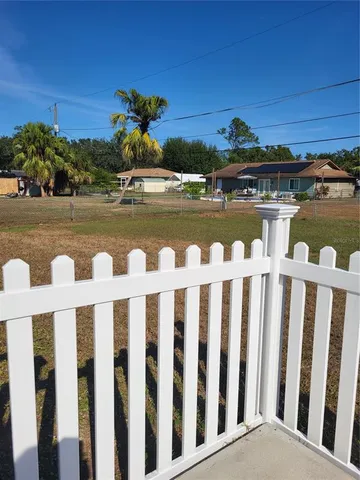 a view of lake from balcony