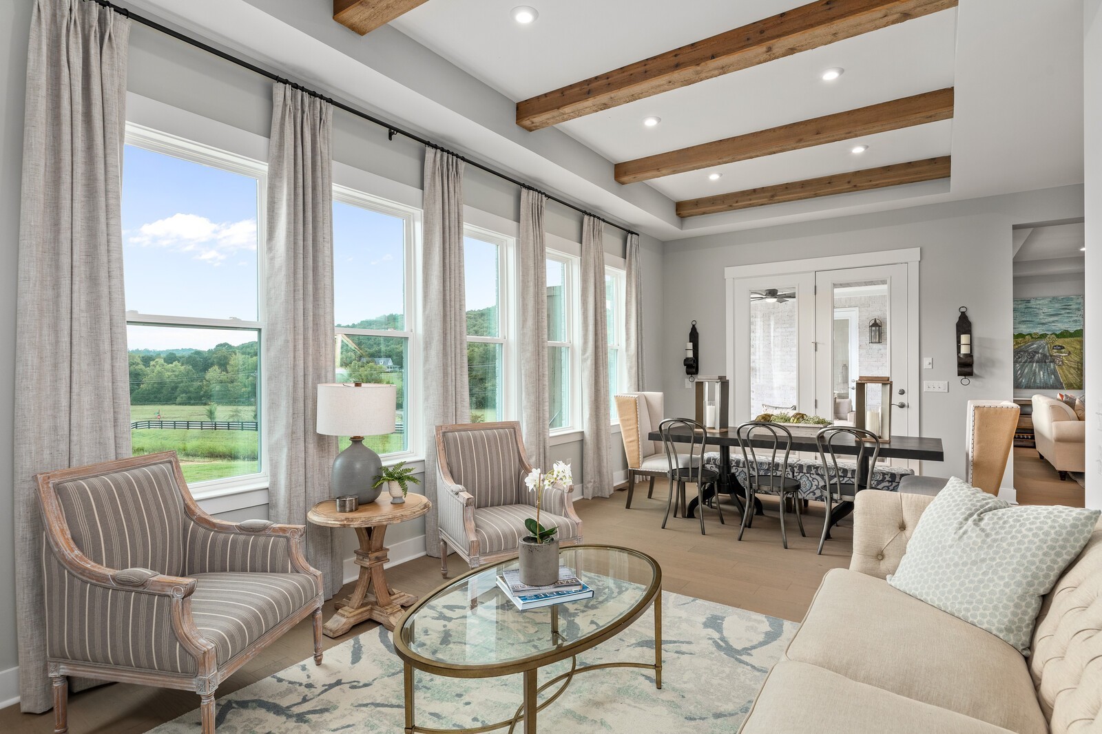 4821 Kedron Road Spring Hill, TN 37174 - Photo 24 of 71 a living room with furniture and a large window