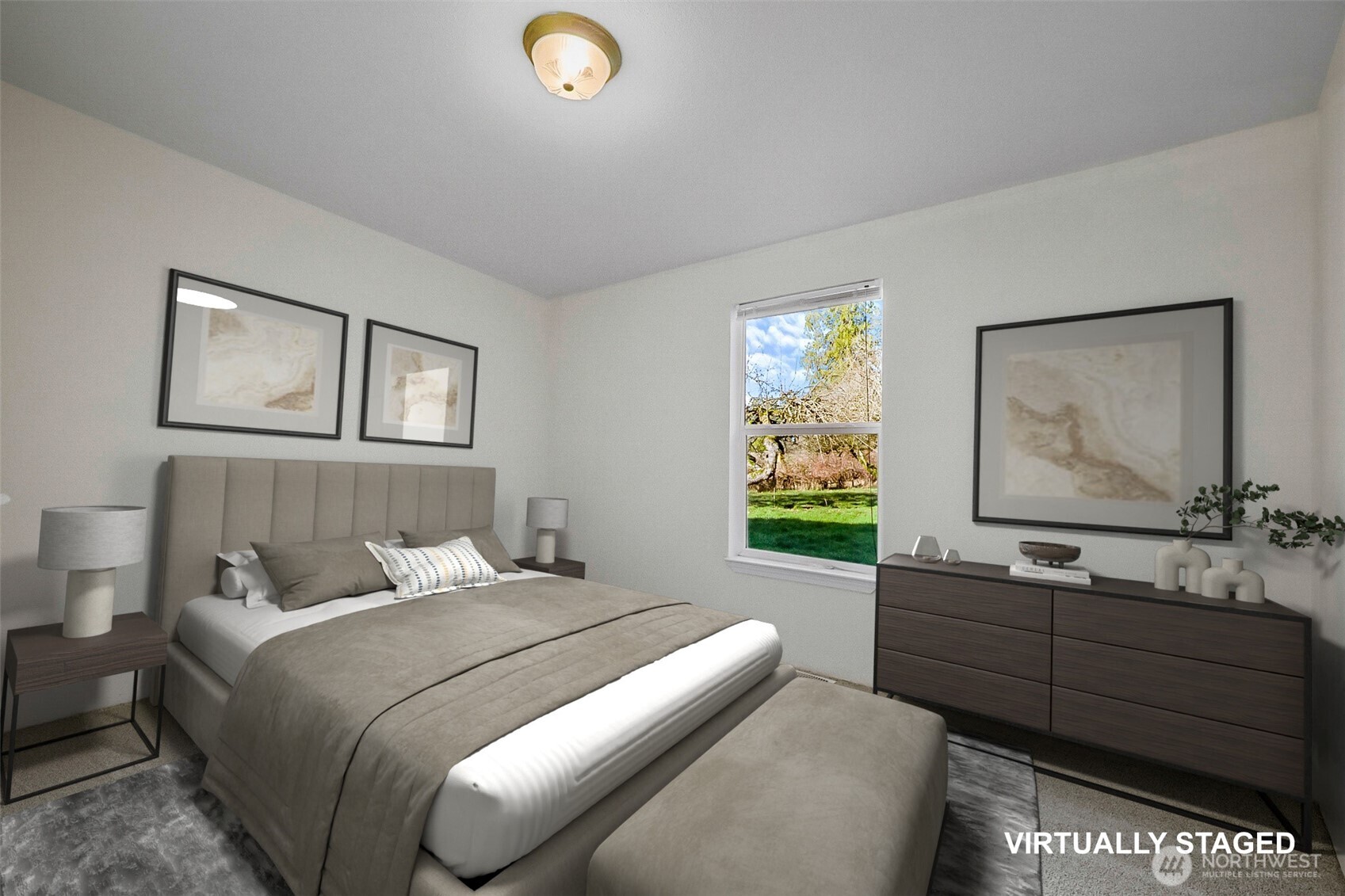 14630 High Bridge Road Monroe, WA 98272 - Photo 35 of 40 a bedroom with a bed and a dresser