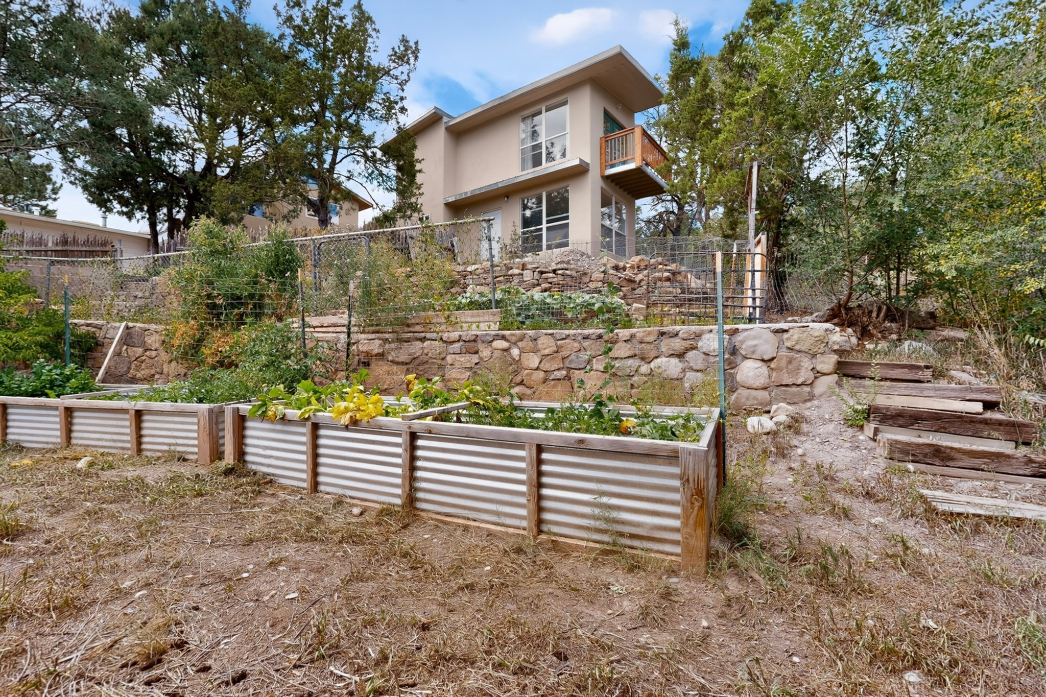 5 County Rd B51A Pecos, NM 87552 - Photo 48 of 64 Studio above, gardens below