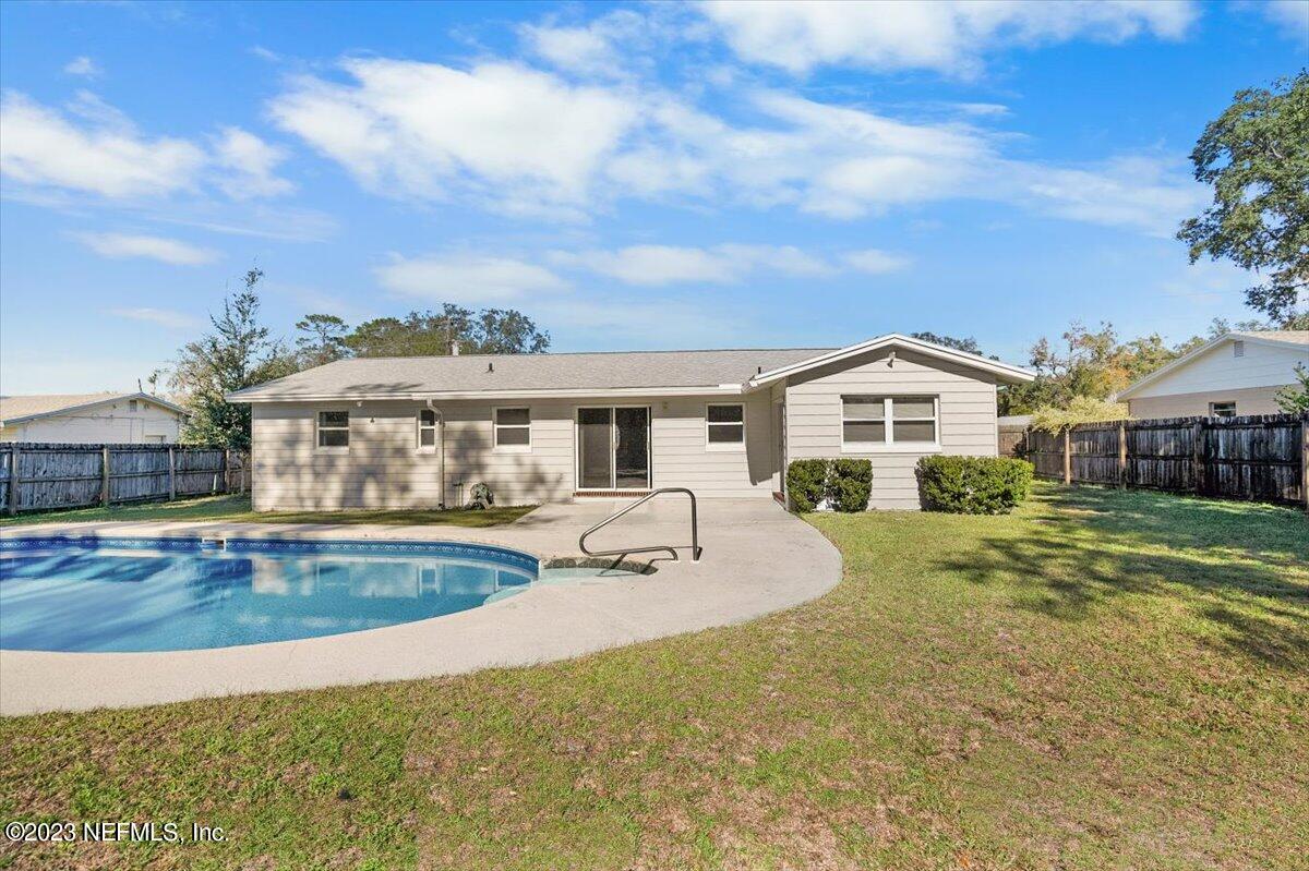 218 Neptune Road Orange Park, FL 32073 - Photo 29 of 31 View from the Rear of the Property