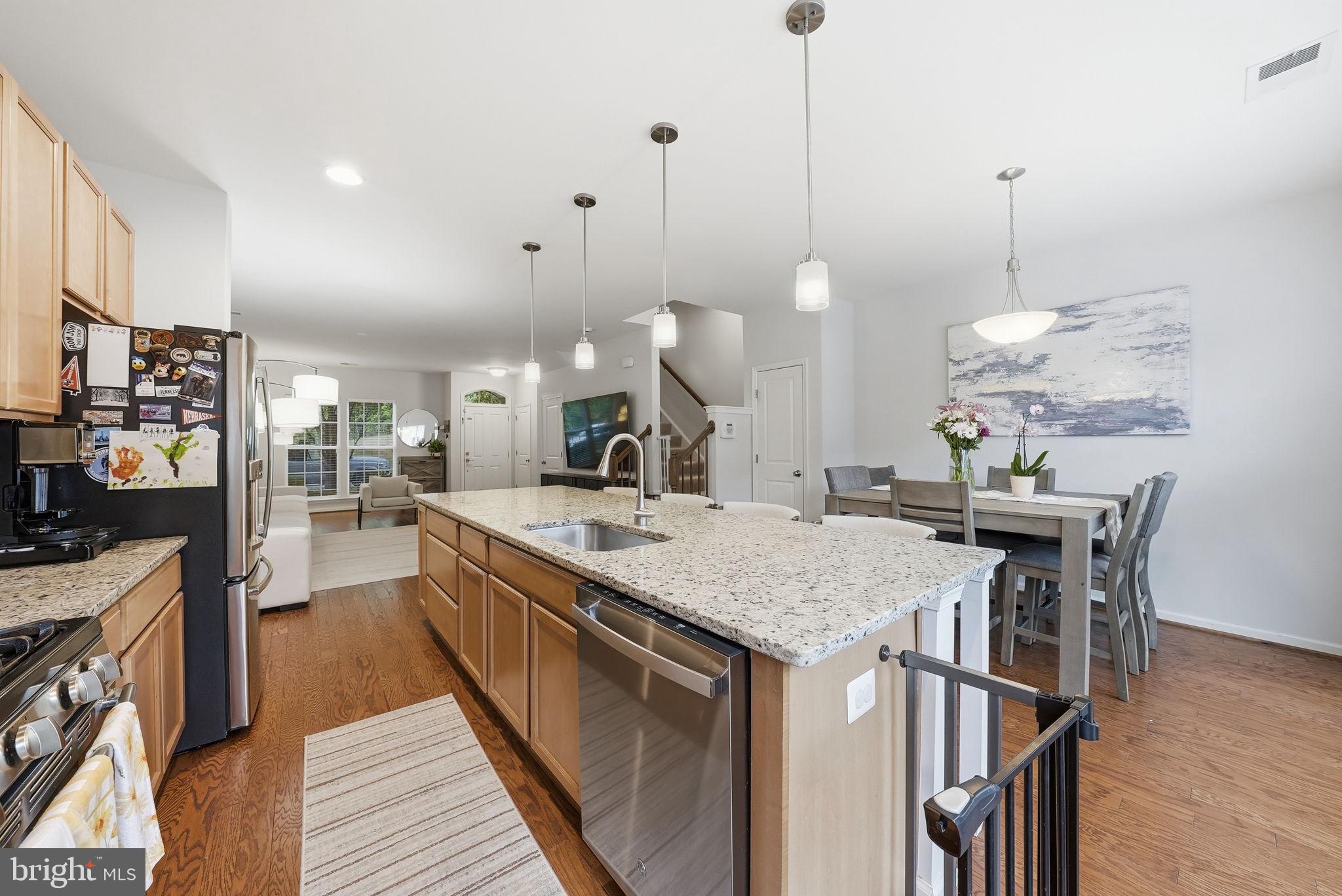 214 Shields Road Stafford, VA 22554 - Photo 11 of 47 Modern kitchen with elegant finishes.
