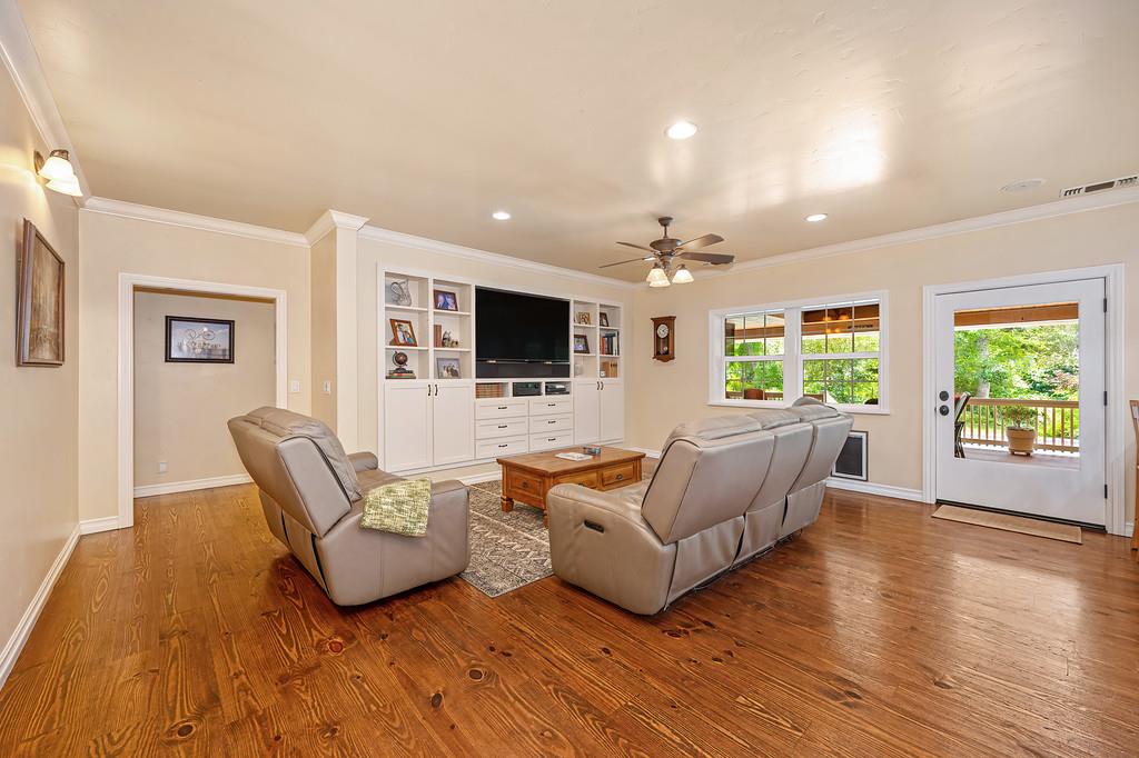 3557 Val Verde Road Loomis, CA 95650 - Photo 9 of 71 a living room with furniture and a flat screen tv