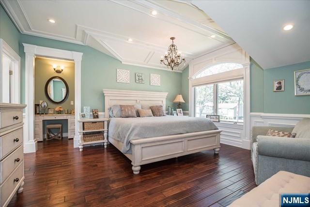 16 Lawrence Road Wayne, NJ 07470 - Photo 16 of 28 a bedroom with a bed mirror and window