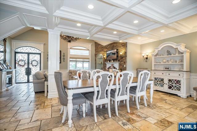 16 Lawrence Road Wayne, NJ 07470 - Photo 9 of 28 a view of a dining room with furniture