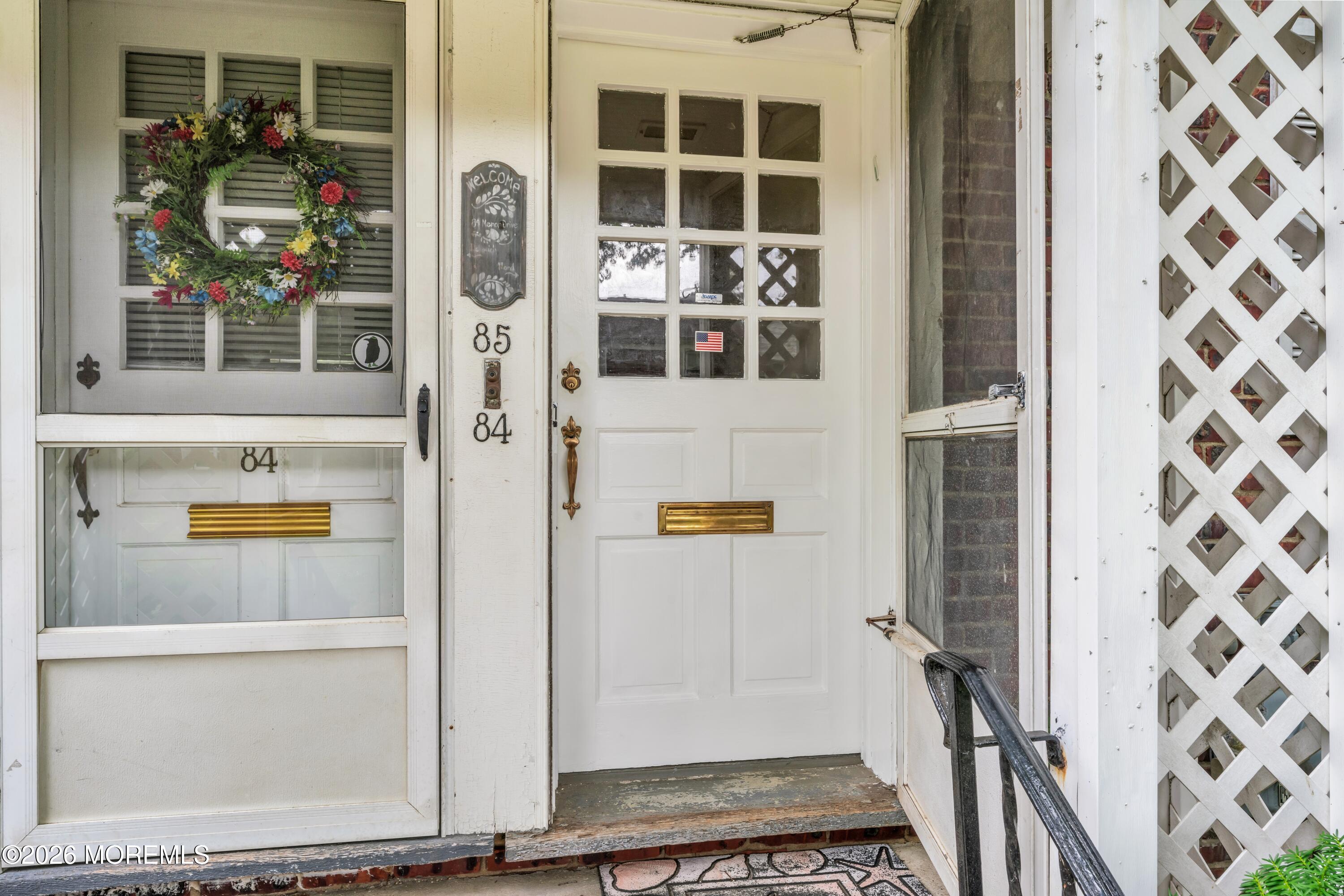 85 Manor Drive Red Bank, NJ 07701 - Photo 3 of 31 Front Door