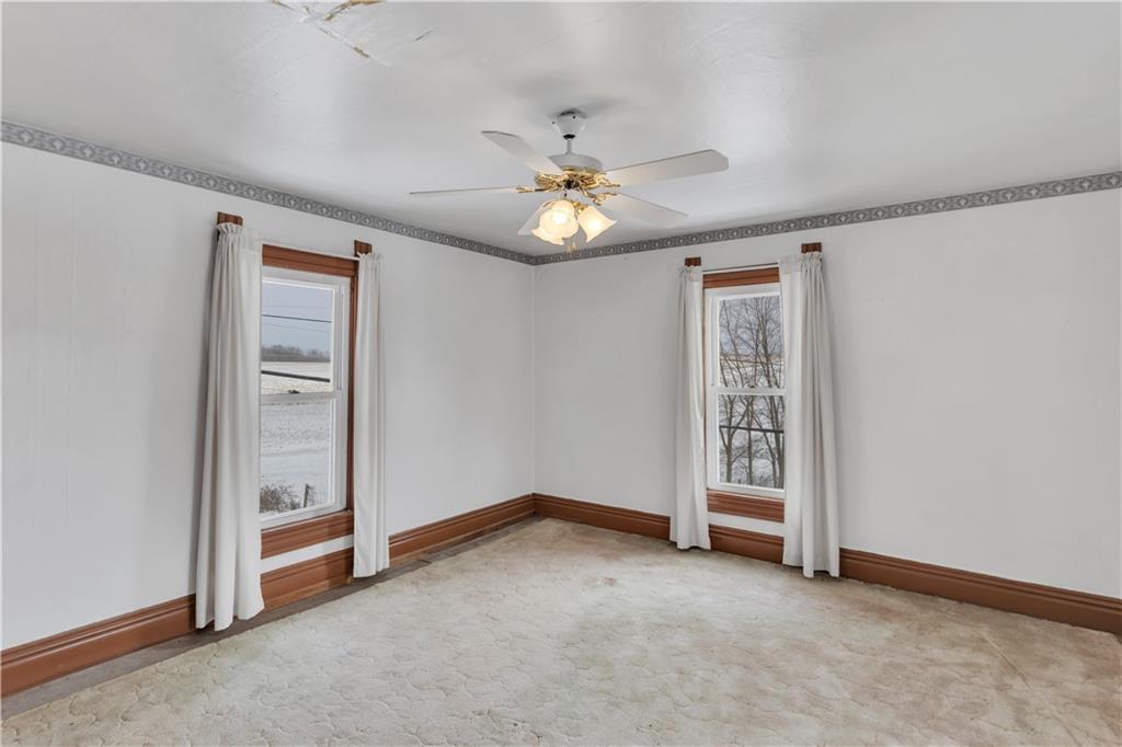 6656 Portersville Rd /state Rt 488 Portersville, PA 16051 - Photo 19 of 39 The bedrooms are generously sized and full of natural light.