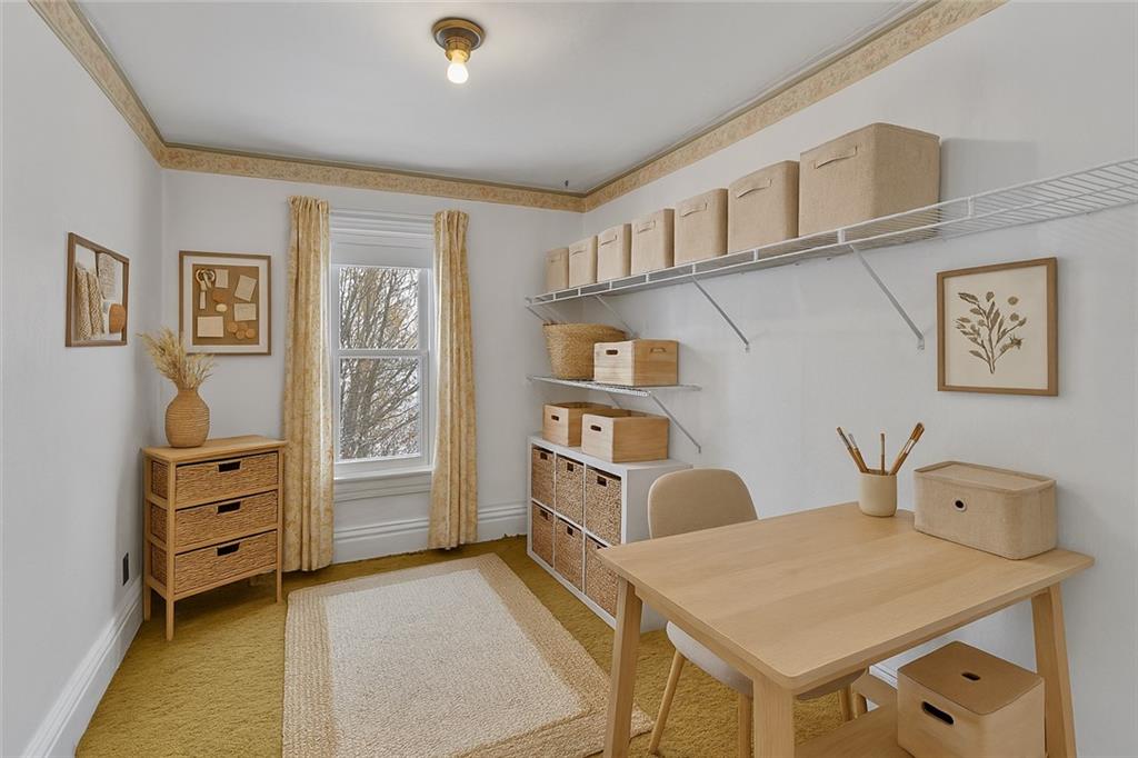 6656 Portersville Rd /state Rt 488 Portersville, PA 16051 - Photo 23 of 39 This bedroom is perfect for a craft space or charming reading nook!