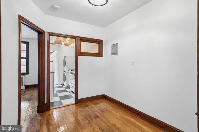 wooden floor in an empty room