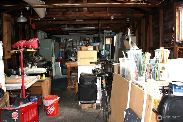 a view of a store room with gym equipment