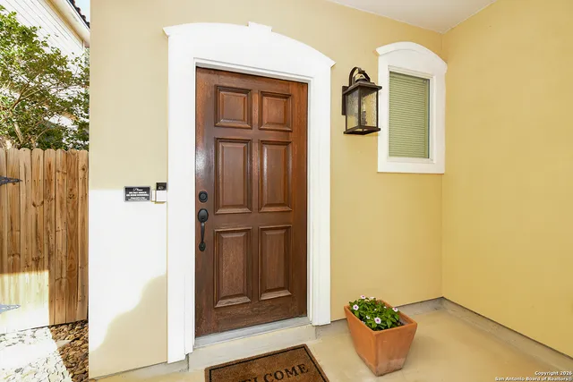 a front view of a house with yard