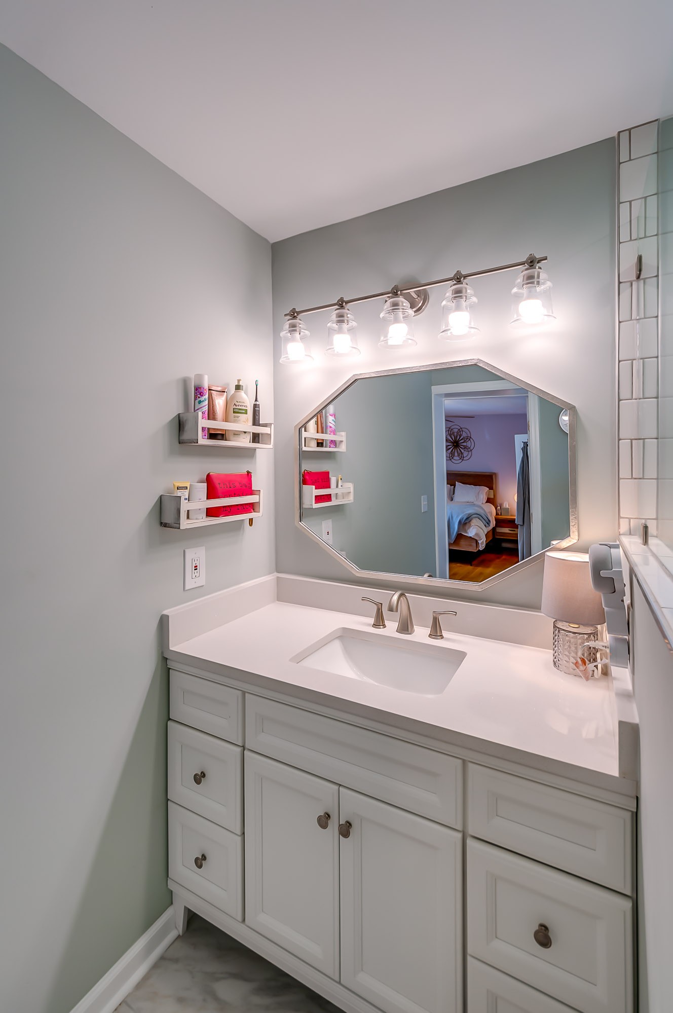 431 Maple Street Madison, TN 37115 - Photo 19 of 42 a bathroom with a sink and a mirror