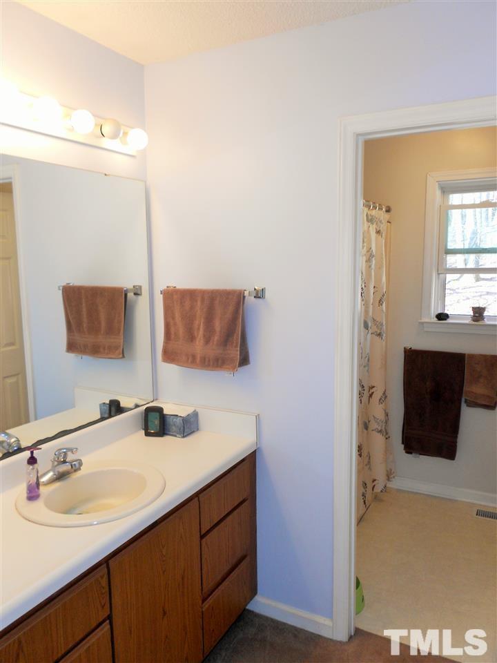 4535 Sugar Maple Road Oxford, NC 27565 - Photo 11 of 25 a bathroom with a sink and a mirror