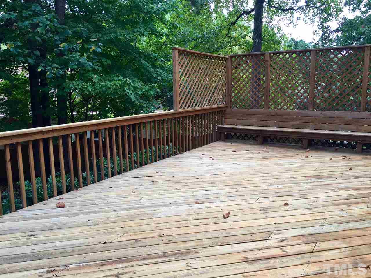 1900 Wilton Circle Raleigh, NC 27615 - Photo 9 of 9 a view of wooden deck