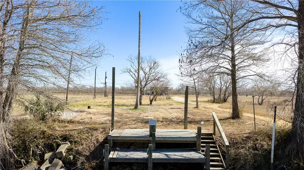 a view of outdoor space with seating area