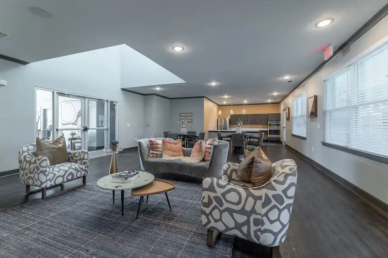 516 North Pierce Street Lafayette, LA 70501 - Photo 5 of 16 a living room with furniture and a wooden floor