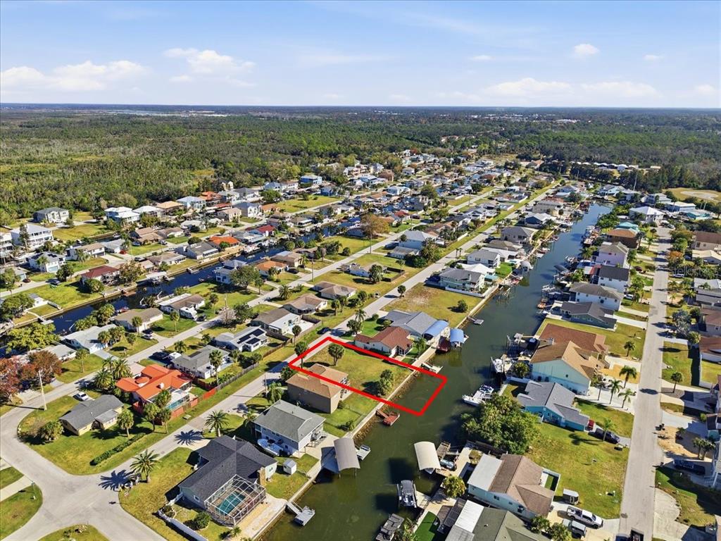 Yachtsman Drive Hudson, FL 34667 - Photo 11 of 17 an aerial view of residential building with parking space